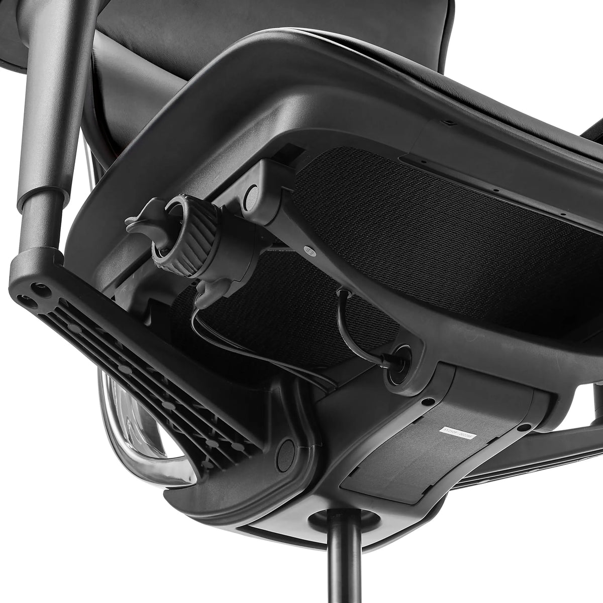 Onderzijde met verstelmechanisme van de Luxe directiestoel ERGOHUMAN ULTRA L GEN2 van hjh OFFICE