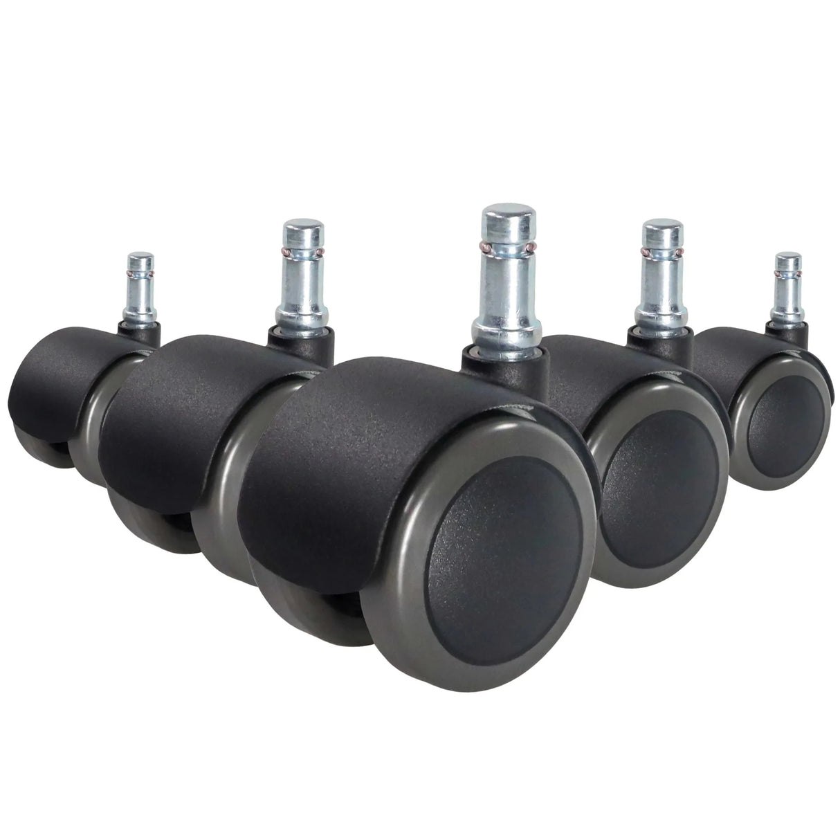 5x ROLO FIX 10mm/50mm Harde bodem - Bureaustoelwielen