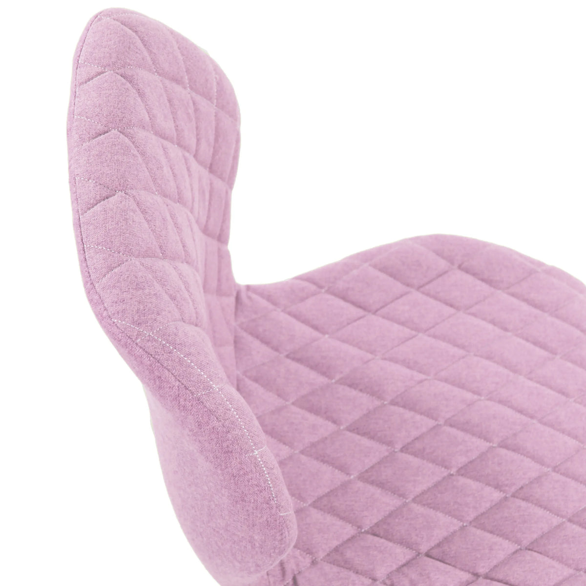 Roze gewatteerde bekleding van de Kinder bureaustoel JOY II van hjh OFFICE
