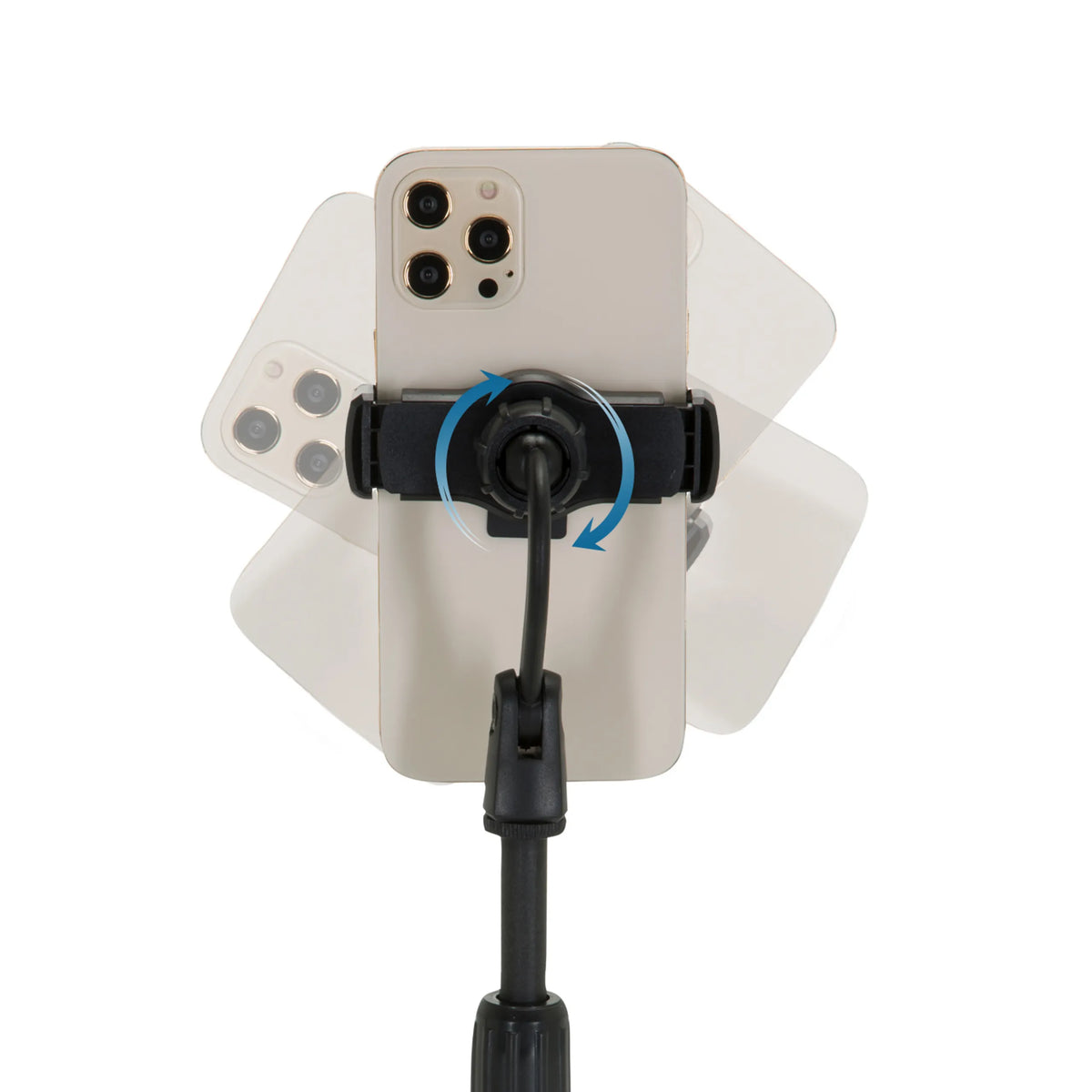 360-graden draaimechanisme van de Houder voor mobiele telefoon & tablet FLEXMOBI II van hjh OFFICE