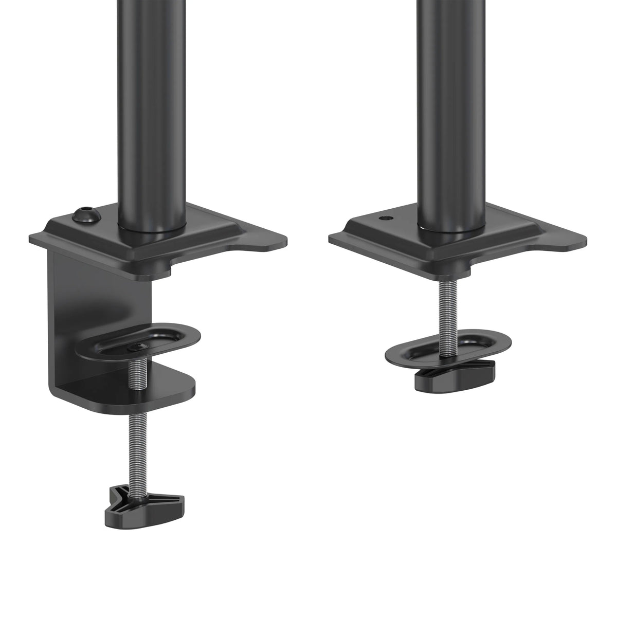 Tafelbevestiging met schroefklemmen van de Ergomount M2 Monitorsteun in zwart van hjh OFFICE