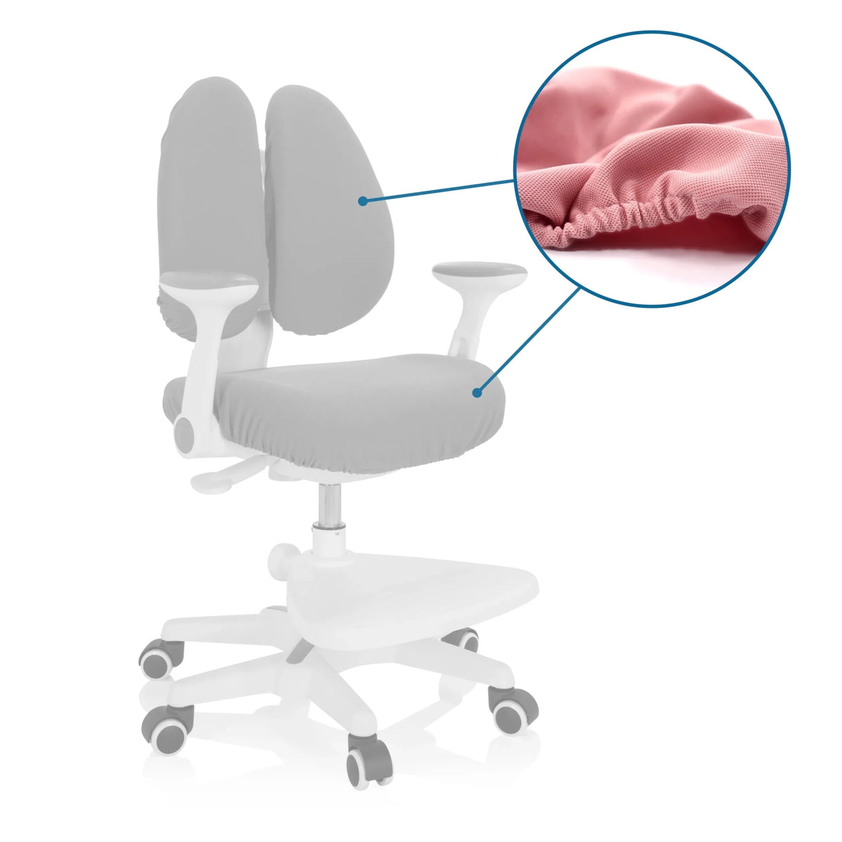 KID WING COVER | 3-delige set vervangende hoezen - Accessoires