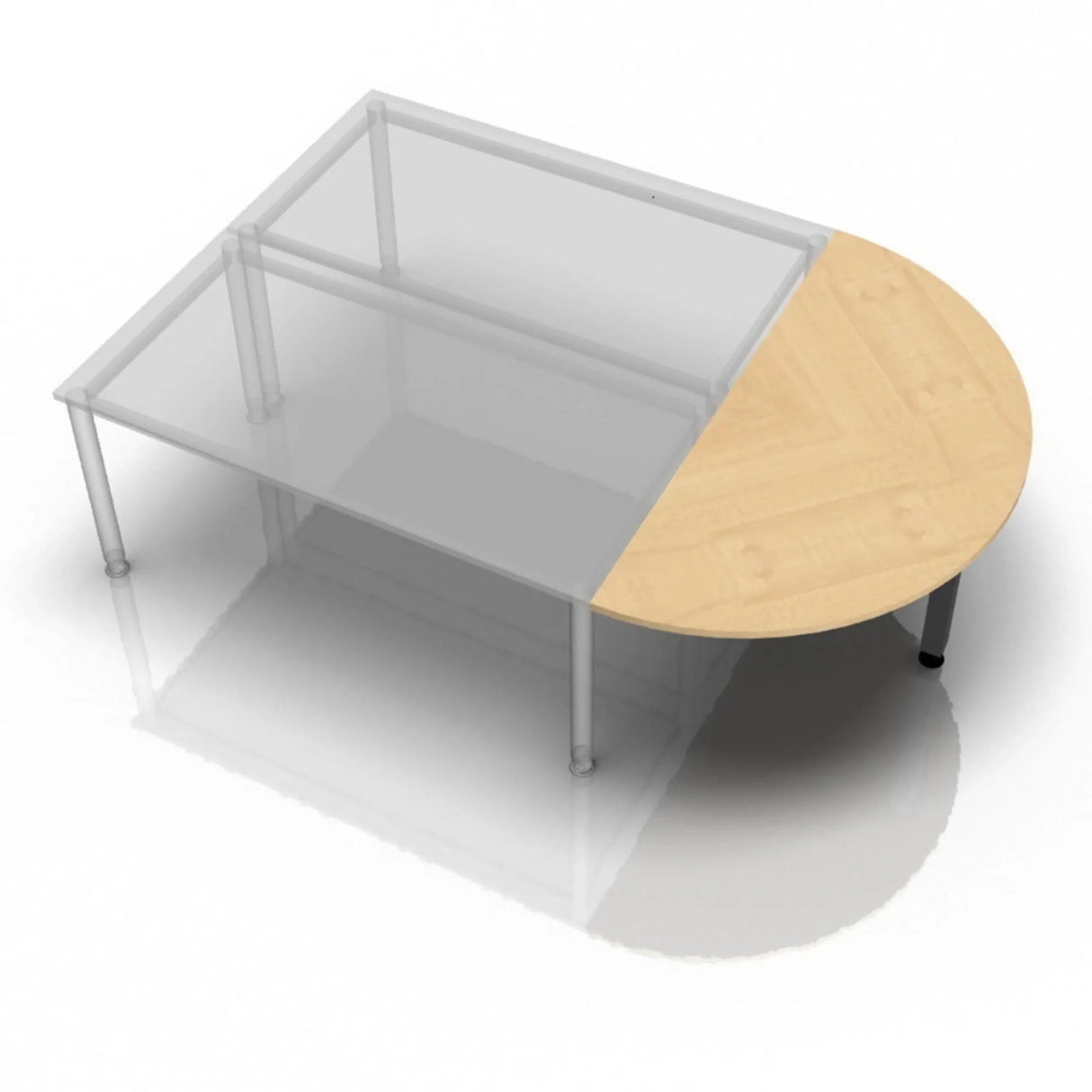 LA60 G / LA80 G / LA160 G | montageplaten incl. steunpoot grafiet