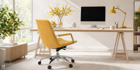 Bürostuhl Gelb: Die Trendfarbe des Frühlings auch im Büro