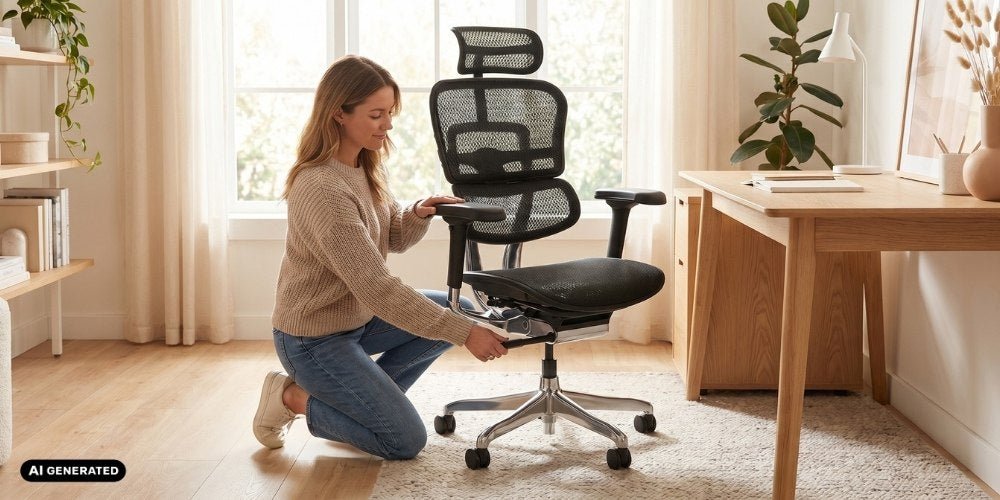 Ergonomisch sitzen - buerostuhl24