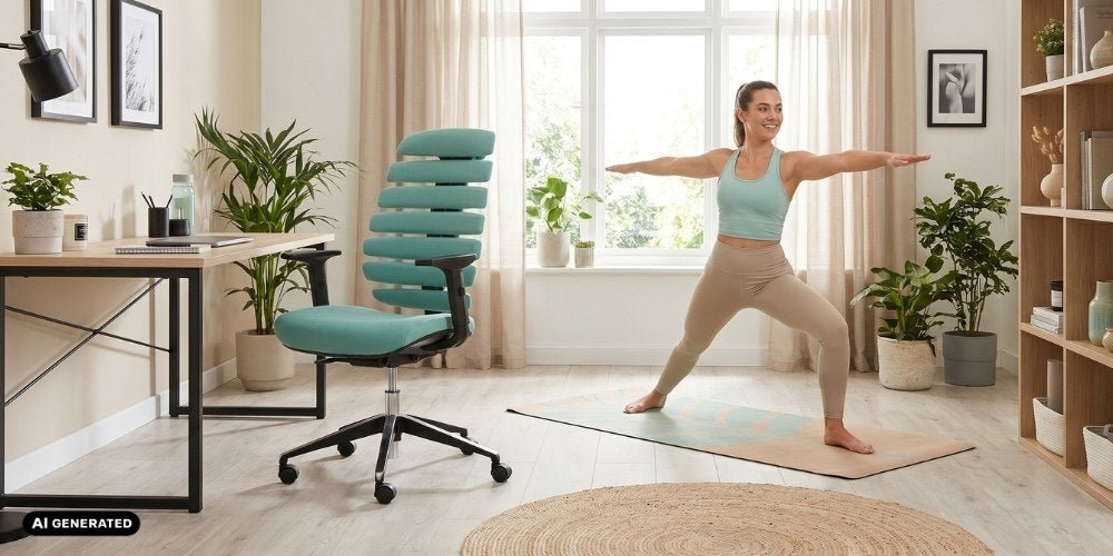 Fitness-Quickie II: Rückenübungen für Zuhause - buerostuhl24