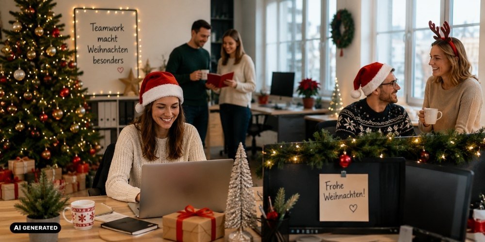 Weihnachten im Büro - 5 Ideen für eine entspannte Vorweihnachtszeit - buerostuhl24