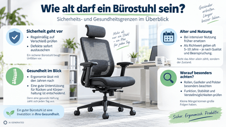 wie alt darf ein bürostuhl sein - buerostuhl24