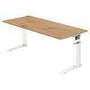 UNDA 19 W | 180x80 | Bureau hoogte verstelbaar 