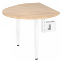 LA92 C | aanbouwplaat incl. console en 2 steunvoeten 