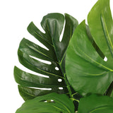 Groene bladeren van de Kunstplant MONSTERA I van hjh OFFICE