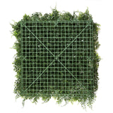 Groene Plantmat LEAFLUXE 2 met vierkant rasterpatroon van kunststof van hjh LIVING
