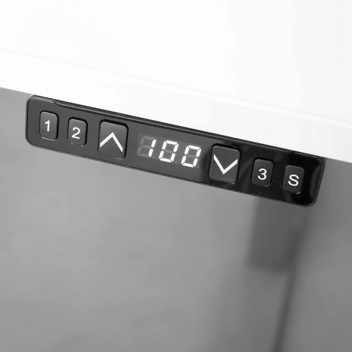 Digitale Steuerung mit Memory-Funktion des elektrisch höhenverstellbaren Schreibtischs XDKB 16 S von hjh OFFICE PRO