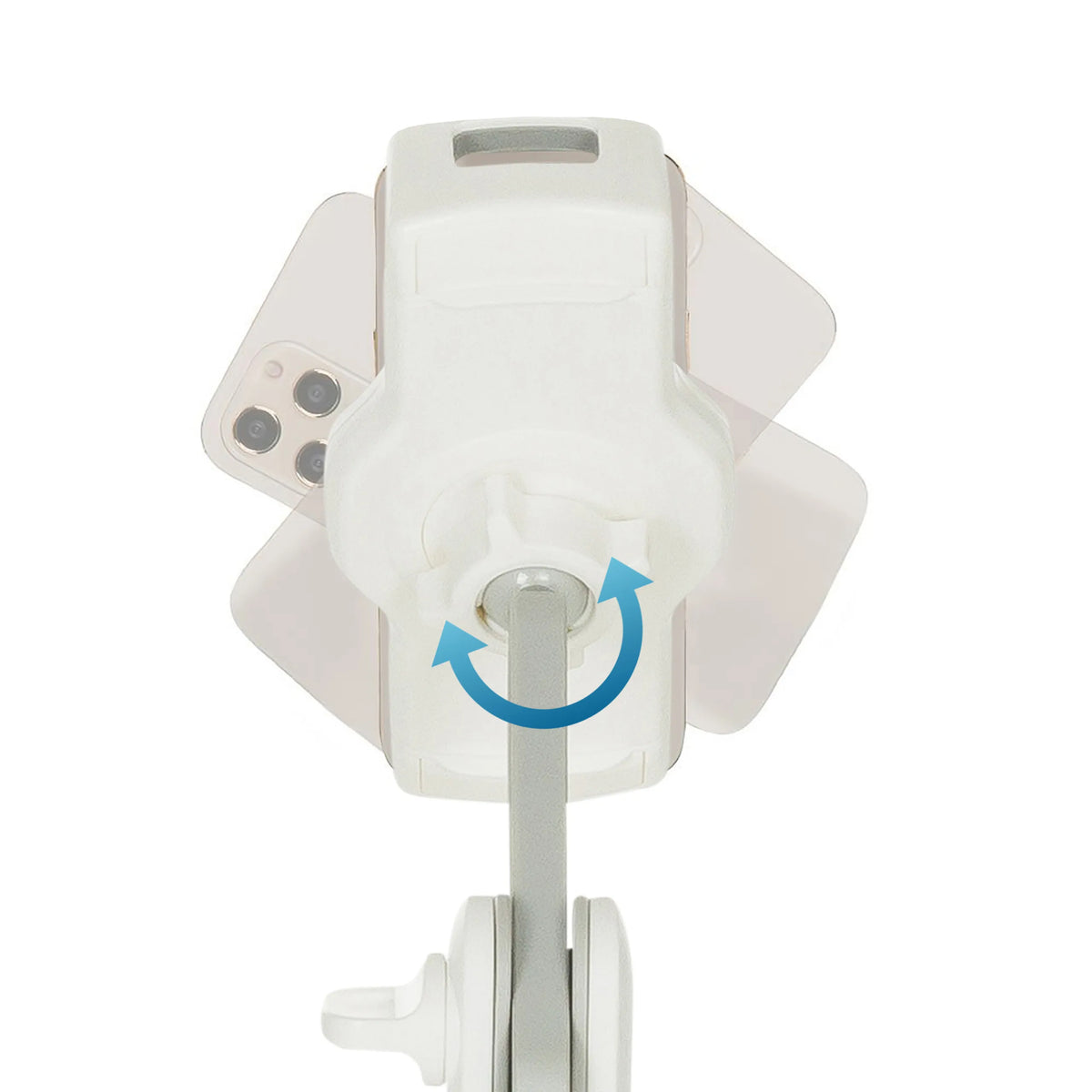 Draaibaar gewrichtsmechanisme van de Houder voor mobiele telefoon & tablet COMFILAP II in beige van hjh OFFICE