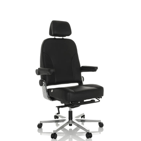 24 HOURS F | Leder - XXL Drehstuhl - buerostuhl24