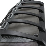 Gestructureerde rugleuning met grijze netbespanning van de High end bureaustoel SKARIF van hjh OFFICE