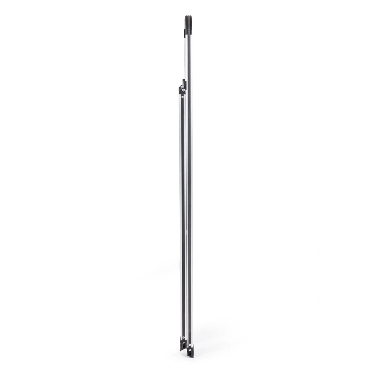 Zijaanzicht van de ingeklapte aluminium Klaptrap SOLID V van hjh OFFICE
