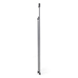 Zijaanzicht van de ingeklapte aluminium Klaptrap SOLID V van hjh OFFICE