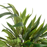 Groene bladeren van de Kunstplant MANGO van hjh OFFICE