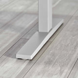 T-Fuß mit Bodengleiter des elektrisch höhenverstellbaren Schreibtischs XMKA 16 W von hjh OFFICE PRO