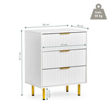 Maattekening van de Hjelle K commode met een breedte van 60 cm en een hoogte van 75,7 cm van hjh LIVING