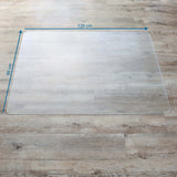 Maataanzicht van de Vloermat PUNOMAT van 120 × 90 cm van Kottig
