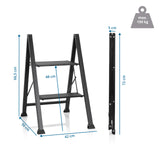 Technische tekening van de Klaptrap SOLID W5 met een hoogte van 66,5 cm van hjh OFFICE