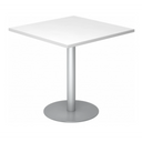 BISTRO F88Q S | Vergadertafel | 80x80 | zilver - Systeem conferentietafel 