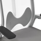 Grijs lendensteunkussen van de Professionele bureaustoel ARCEO W van hjh OFFICE