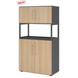 FlexWall | 4 OH | 2x deuren + frame | met verstelbare poten 