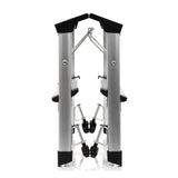 Ingeklapte weergave van de aluminium klaptrap SOLID VI met twee treden van hjh OFFICE