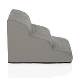 Grijze Trap voor huisdieren PAWY STEP 3 met twee treden en antislipbekleding van hjh LIVING