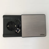 ELDO800 | Verdeeldoos (zonder Frezing) | 1 x stopcontact | 1 x USB | 1 x RJ45 - Accessoires 