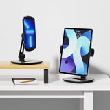 Houder voor mobiele telefoon & tablet FLEXMOBI IV in zwart voor smartphone en tablet van hjh OFFICE
