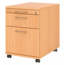 SIGNA AC20 | Mobiele container met hangmappen | Hout - Rolcontainer 