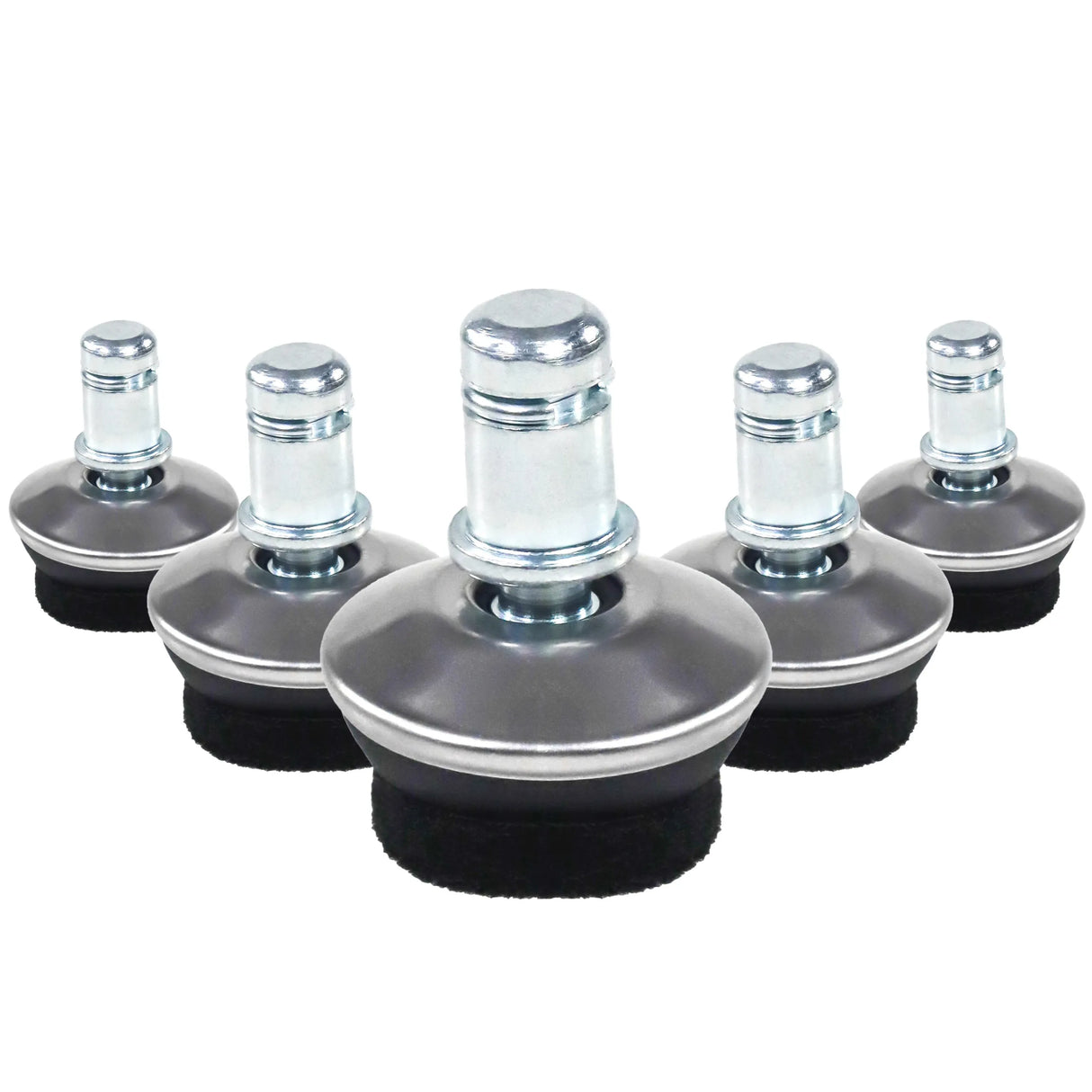 5 x STAND FZ | 11 mm | viltglijders | harde vloer - Vloerdoppen 
