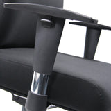 Höhenverstellbare Armlehne des Profi-Bürostuhls FORCOM in Schwarz von hjh OFFICE