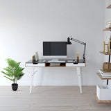Kunstplant ARECA in groene kleur met zwarte pot van hjh OFFICE