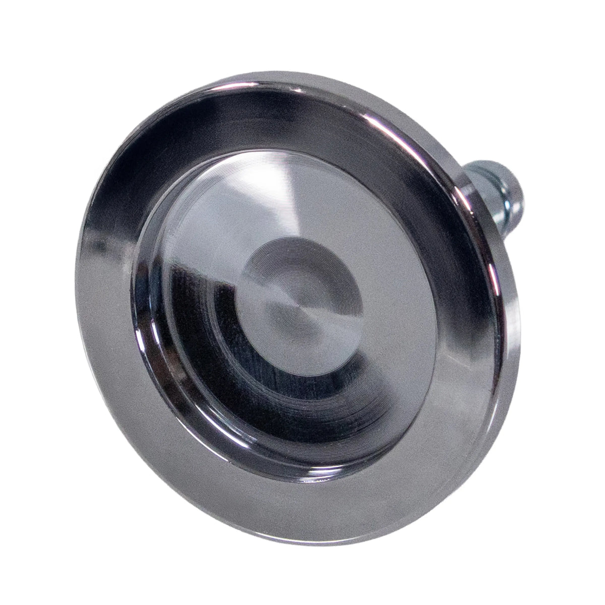 Zilveren vloerdoppen STAND C voor tapijtvloeren met 11 mm diameter van hjh OFFICE