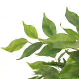 Groene bladeren van de Kunstplant FICUS I van hjh OFFICE