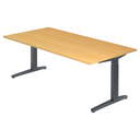 XTRA XB 2E GG | 200x100 | Bureau hoogte verstelbaar 