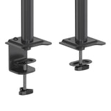 Tafelbevestiging met schroefklemmen van de Ergomount M2 Monitorsteun in zwart van hjh OFFICE