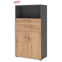 FlexWall | 4 OH | deuren + laden + kast | met verstelbare poten 