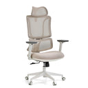 ERGOMY W | Stof / Net | Frame: Wit - Professionele bureaustoel 