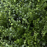 Groene bladeren van de LEAFLUXE 2 plantmat van hjh LIVING