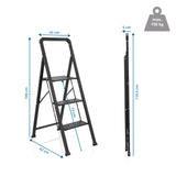 Technische tekening van de Klaptrap SOLID W6 met een hoogte van 109 cm van hjh OFFICE