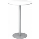 BISTRO H80R S | Statafel | Ø 80 | zilver - Systeem conferentietafel 