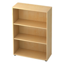 Open kast BETA 4500 in esdoornlook met drie legplanken van hjh OFFICE PRO
