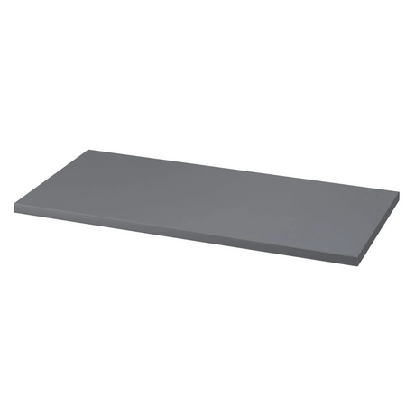 Grafietkleurige legplank BETA 9 met een breedte van 80 cm van hjh OFFICE PRO
