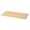 Plank BETA 9 in lichte esdoornlook met een lengte van 80 cm van hjh OFFICE PRO